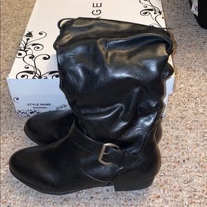 COPY - Woman’s size 7 Black Rampage boots worn once